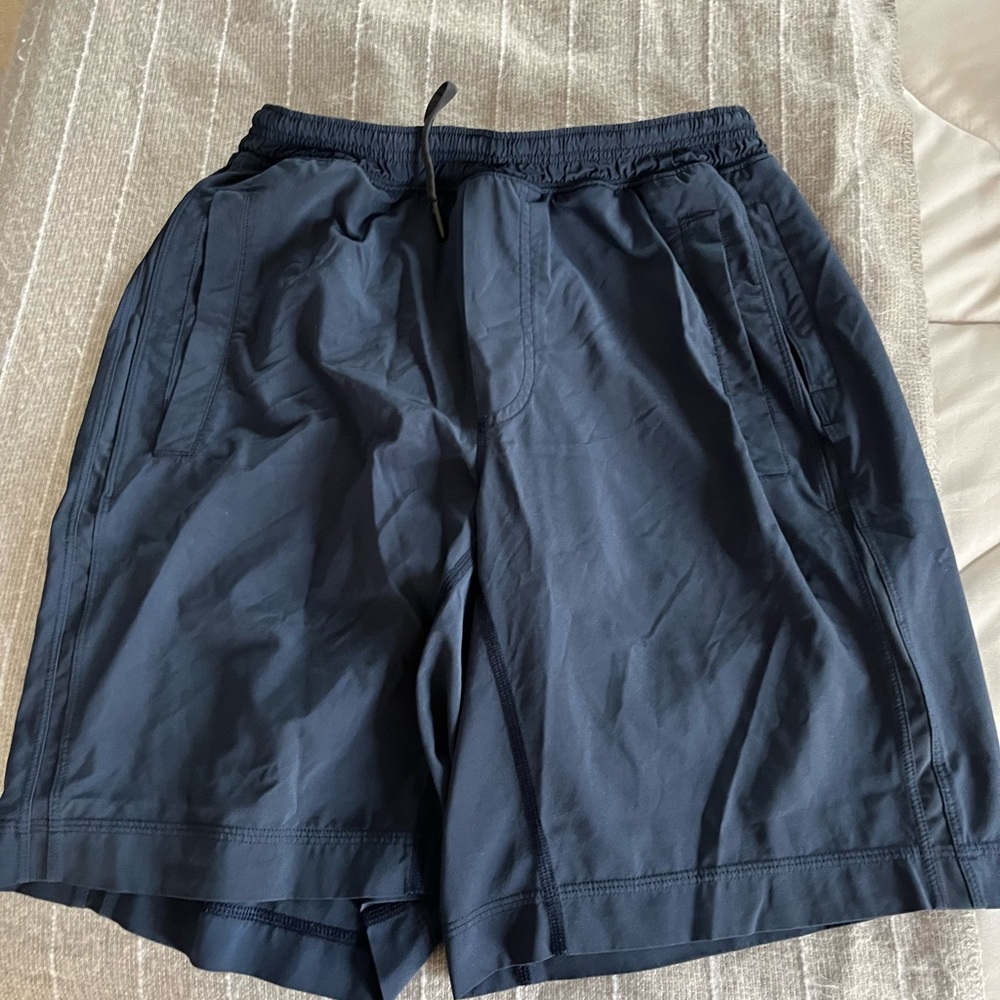 Blue lululemon shorts